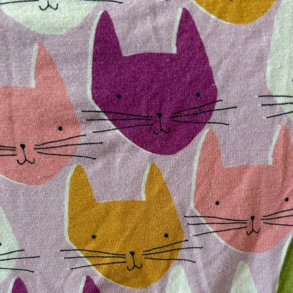 Pink Chicken Bamboo Cat PJ Top - Picture 5 of 5